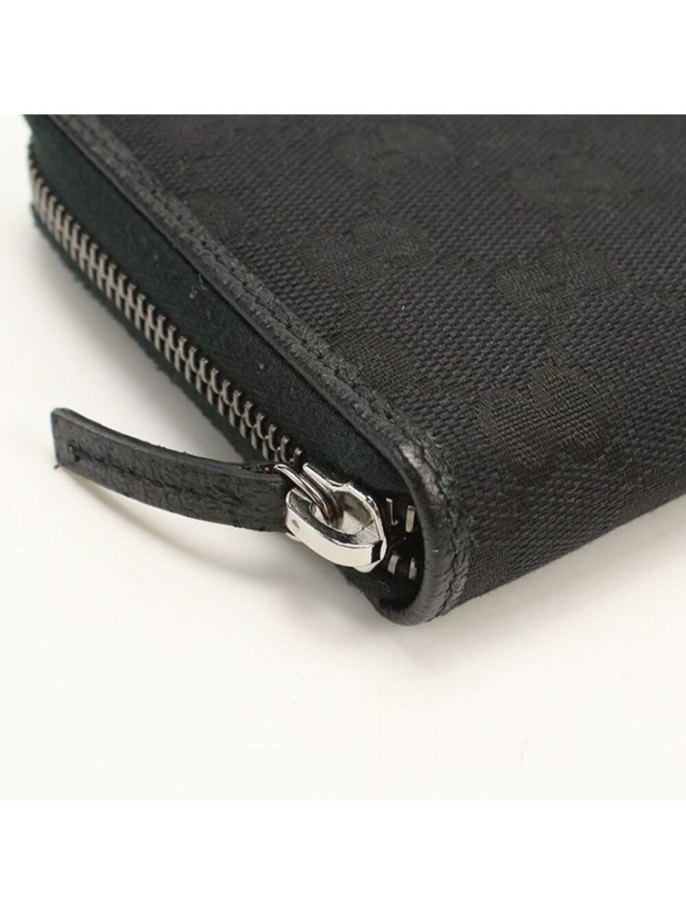 ★SOLD★ Gucci Zip Around Wallet GG Canvas - Picture 5 of 6